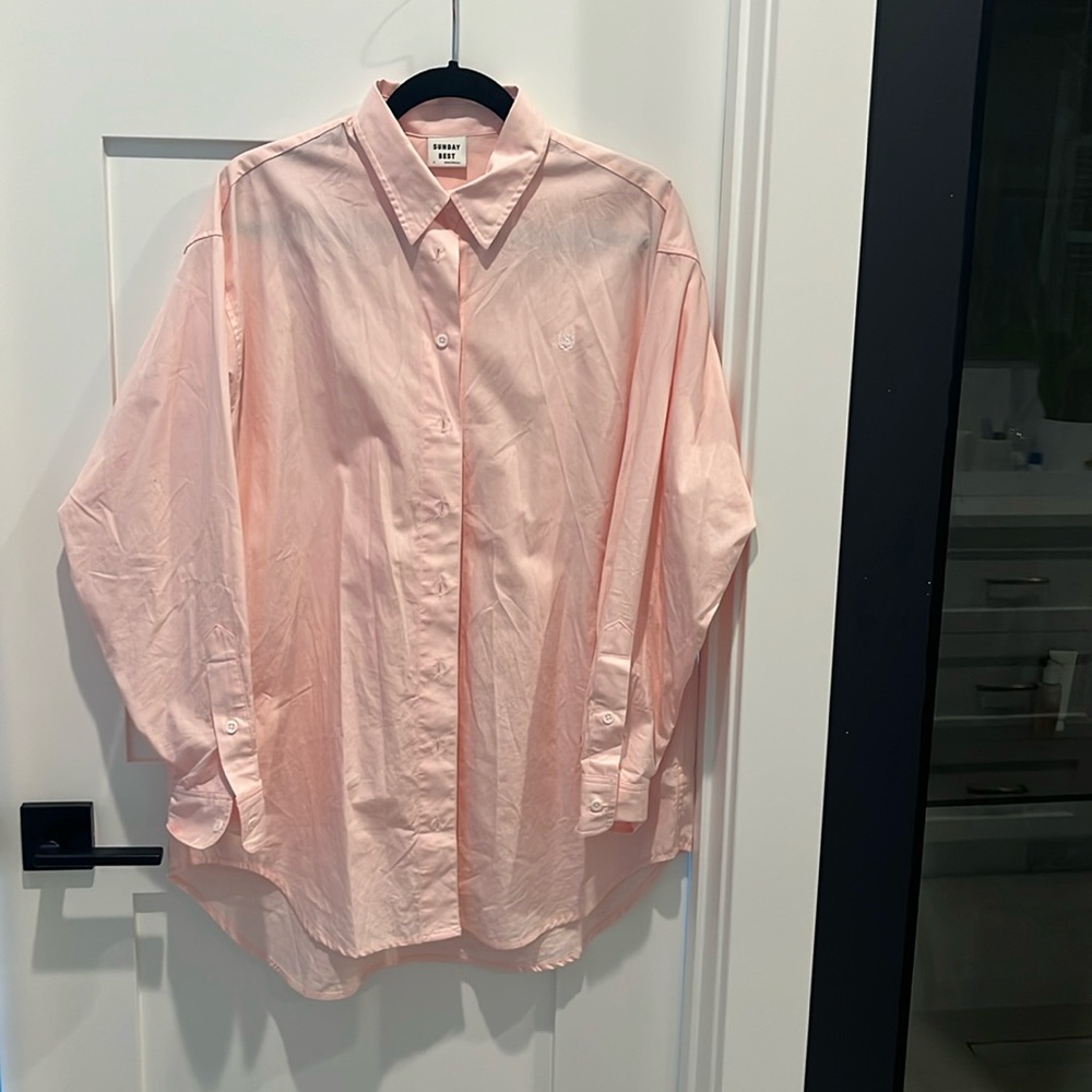 Sunday best oversized shirt